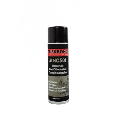 Tuskbond NC501 Premium Non Chlorinated Contact Adhesive Glue Aerosol - 500ml